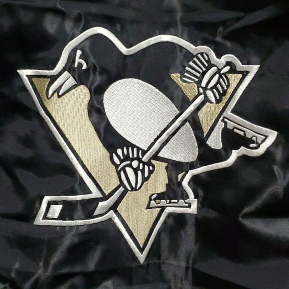 Vintage NWT Pittsburgh Pengiuns NHL & Reebok Heavy Winter Coat Kids Size X/XL - Picture 2 of 16